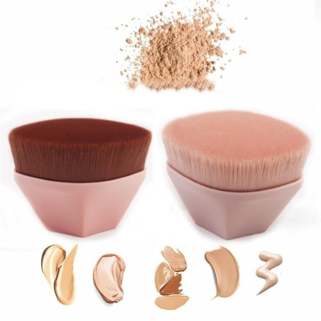 Brocha Kabuki para base (color al azar) C-Lux