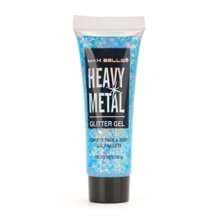 Glitter en Gel para rostro y cuerpo Max Belle