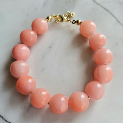Maxi pulsera con perlas...