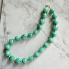 Maxi collar con piedra ónix TURQUESA
