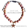 Pulsera Estrella con Rodocrosita