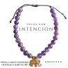 Pulsera Elefante con Amatista