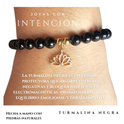 Pulsera Flor de Loto con...