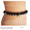 Pulsera Mano de Fátima y lunas con Piedra Onix