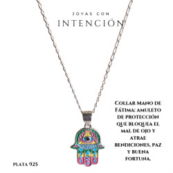 Collar mano de fatima con...
