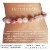 Pulsera con Cuarzo Rosado y Rodocrosita
