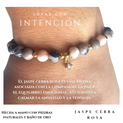 Pulsera Cristal con Jaspe...