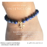 Pulsera Trebol con Piedra Lapislázuli