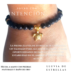 Pulsera Tortuga con lluvia...