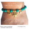 Pulsera Tortuga con Piedra Turquesa