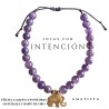 Pulsera Elefante con Amatista