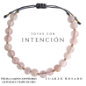 Pulsera con Cuarzo Rosado