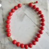 Collar Bubblegum Rojo
