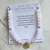 Pulsera Ojo Turco con Piedras Cuarzo Rosado