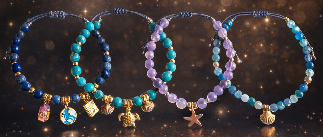 Pulseras con piedras naturales